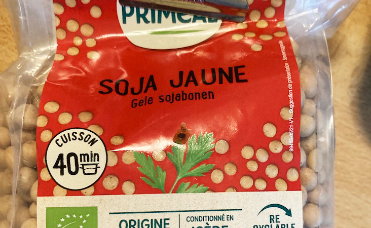 大豆のパッケージ