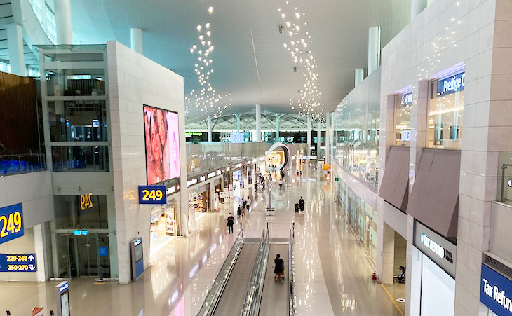 仁川国際空港内